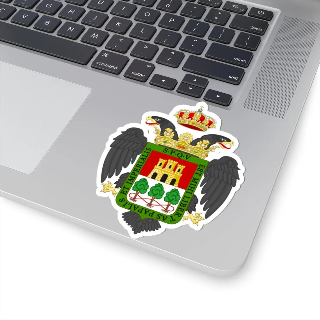 Velletri-Stemma alt (Italy) (Coat of Arms) STICKER Vinyl Kiss-Cut Decal - The Sticker Space