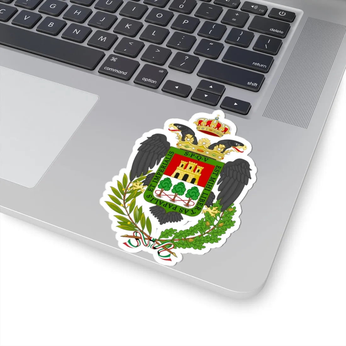 Velletri-Stemma (Italy) (Coat of Arms) STICKER Vinyl Kiss-Cut Decal - The Sticker Space