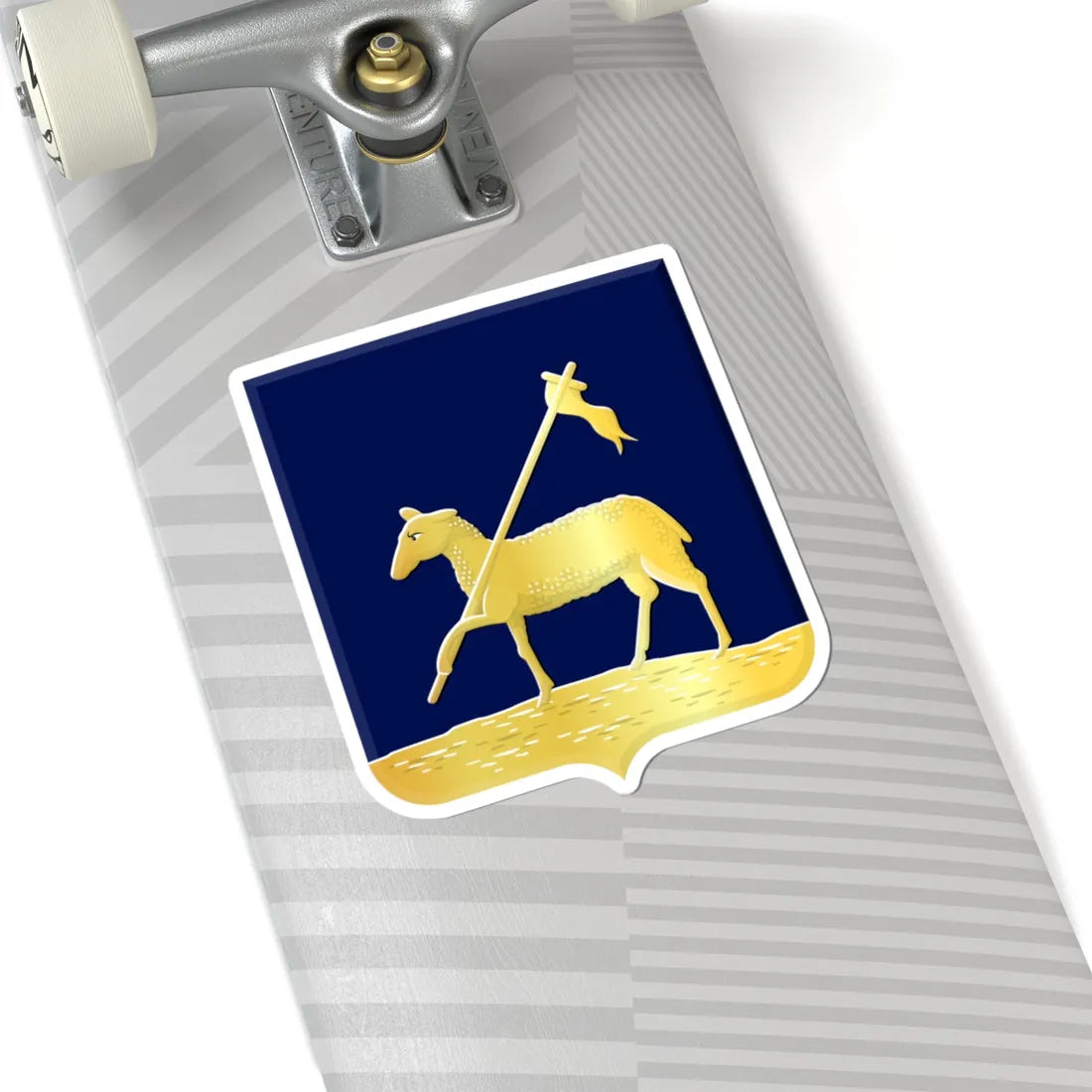 Velsen wapen HRvA (Netherlands) (Coat of Arms) STICKER Vinyl Kiss-Cut Decal - The Sticker Space