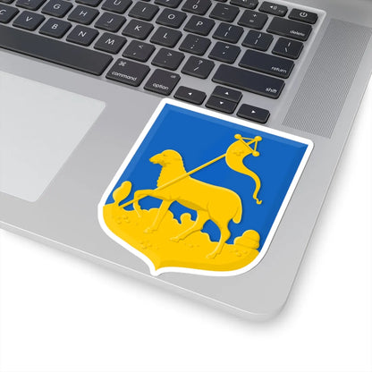 Velsen wapen (Netherlands) (Coat of Arms) STICKER Vinyl Kiss-Cut Decal - The Sticker Space