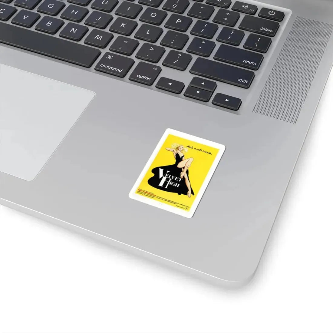 VELVET HIGH 1981 Movie Poster - STICKER Vinyl Kiss-Cut Decal - The Sticker Space