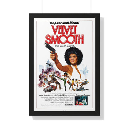 VELVET SMOOTH 1976 - Framed Movie Poster-20" x 30"-The Sticker Space