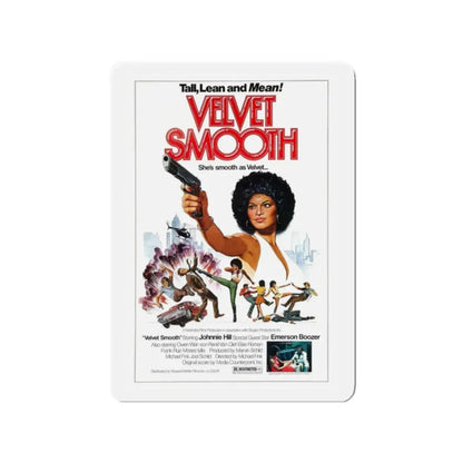 VELVET SMOOTH 1976 Movie Poster - Refrigerator Magnet 2 Inch - The Sticker Space