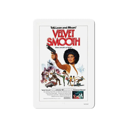 VELVET SMOOTH 1976 Movie Poster - Refrigerator Magnet 5 Inch - The Sticker Space