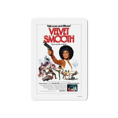 VELVET SMOOTH 1976 Movie Poster - Refrigerator Magnet 6 Inch - The Sticker Space