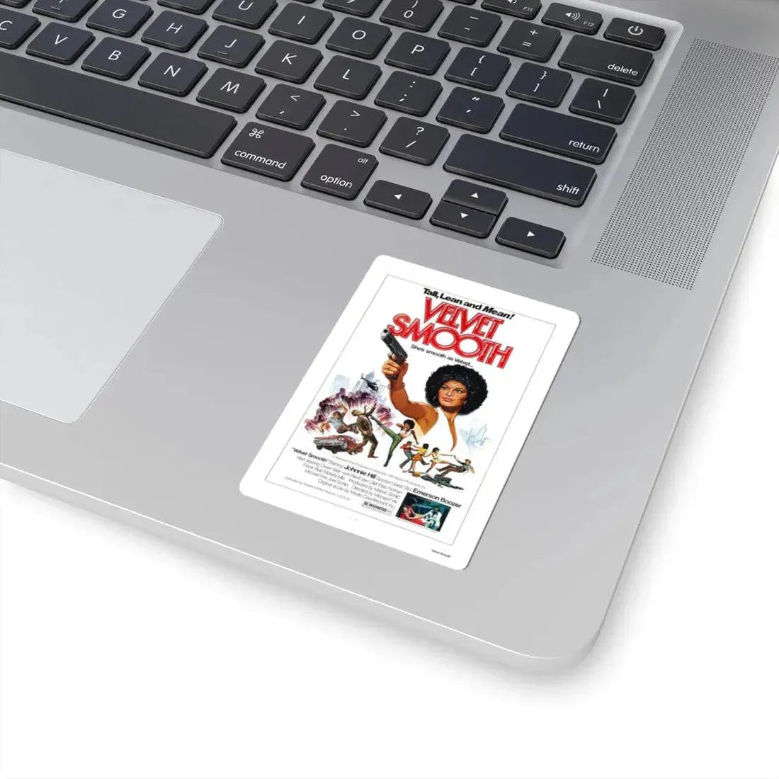VELVET SMOOTH 1976 Movie Poster - STICKER Vinyl Kiss-Cut Decal - The Sticker Space