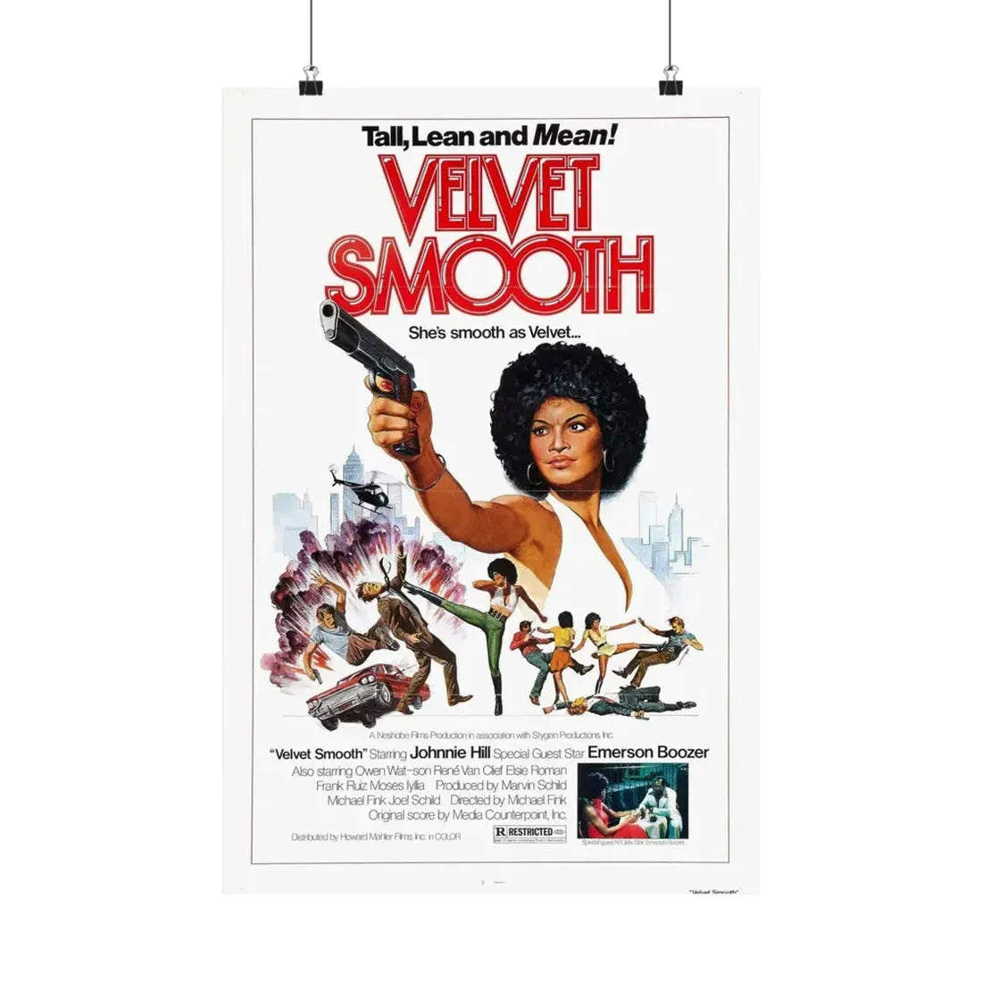 VELVET SMOOTH 1976 - Paper Movie Poster 16″ x 24″ Matte - The Sticker Space