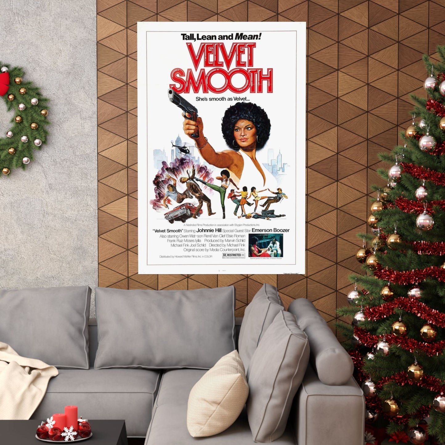 VELVET SMOOTH 1976 - Paper Movie Poster-The Sticker Space