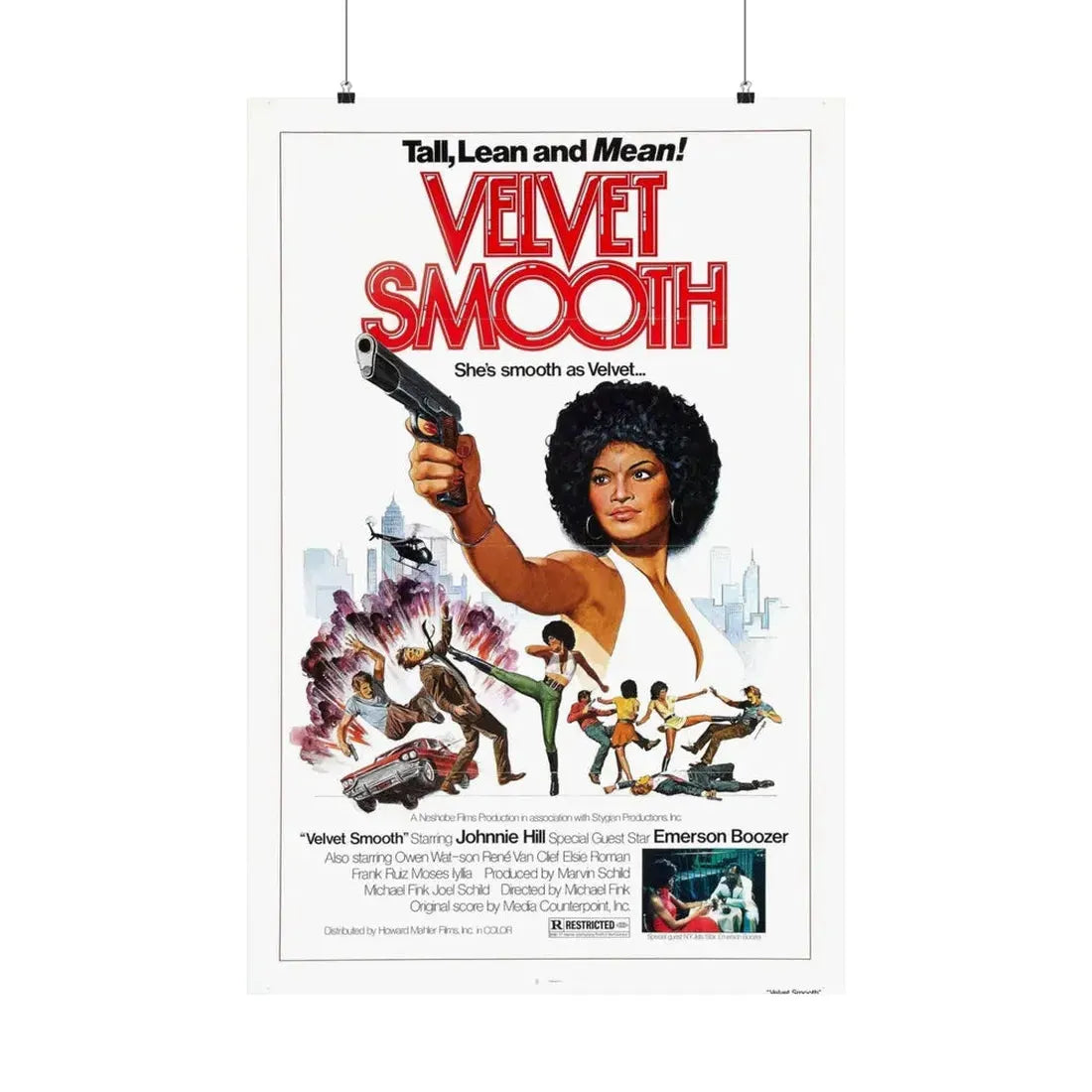 VELVET SMOOTH 1976 - Paper Movie Poster 24″ x 36″ Matte - The Sticker Space