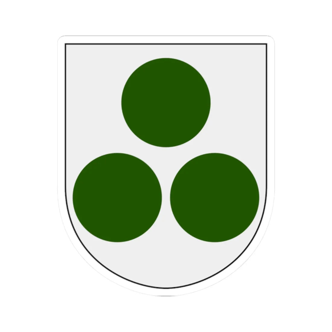 Vemmenhög vapen (Sweden) (Coat of Arms) STICKER Vinyl Kiss-Cut Decal 2 Inch White - The Sticker Space