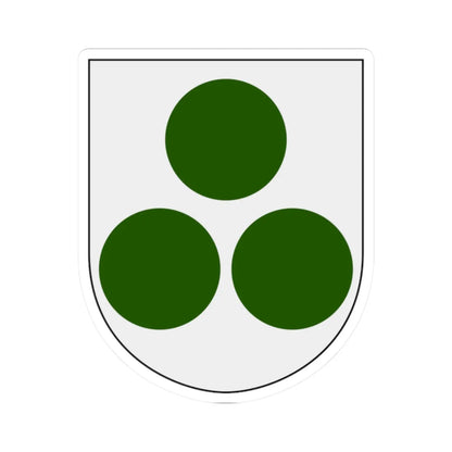 Vemmenhög vapen (Sweden) (Coat of Arms) STICKER Vinyl Kiss-Cut Decal 2 Inch White - The Sticker Space