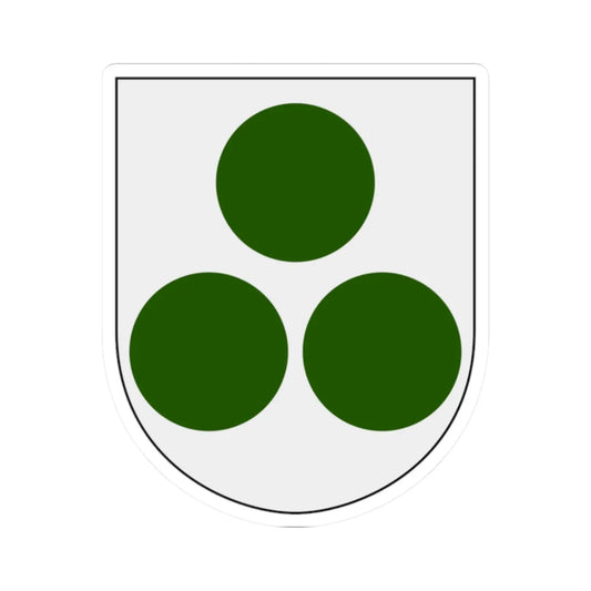 Vemmenhög vapen (Sweden) (Coat of Arms) STICKER Vinyl Kiss-Cut Decal 2 Inch White - The Sticker Space