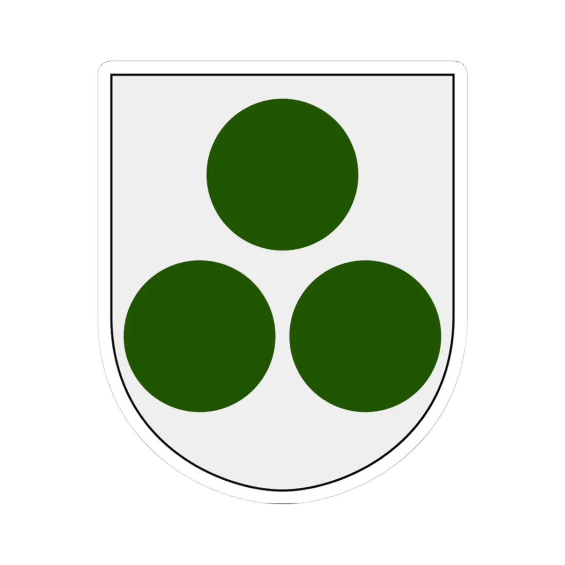 Vemmenhög vapen (Sweden) (Coat of Arms) STICKER Vinyl Kiss-Cut Decal 3 Inch White - The Sticker Space