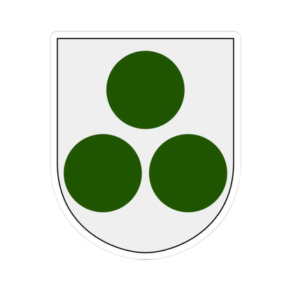 Vemmenhög vapen (Sweden) (Coat of Arms) STICKER Vinyl Kiss-Cut Decal 3 Inch White - The Sticker Space