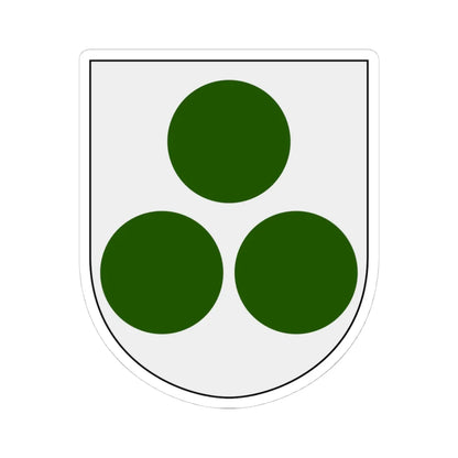 Vemmenhög vapen (Sweden) (Coat of Arms) STICKER Vinyl Kiss-Cut Decal 4 Inch White - The Sticker Space