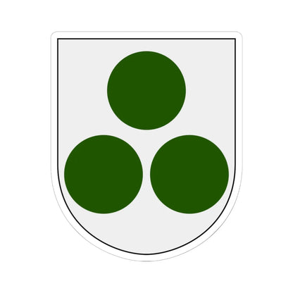 Vemmenhög vapen (Sweden) (Coat of Arms) STICKER Vinyl Kiss-Cut Decal 6 Inch White - The Sticker Space