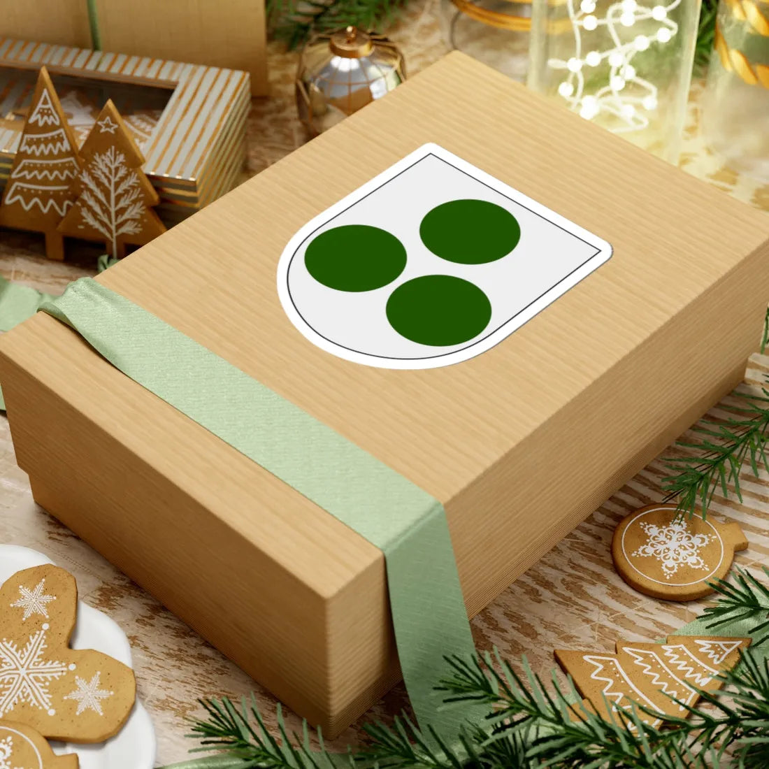 Vemmenhög vapen (Sweden) (Coat of Arms) STICKER Vinyl Kiss-Cut Decal - The Sticker Space