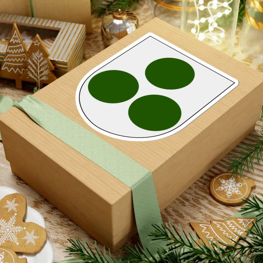 Vemmenhög vapen (Sweden) (Coat of Arms) STICKER Vinyl Kiss-Cut Decal - The Sticker Space