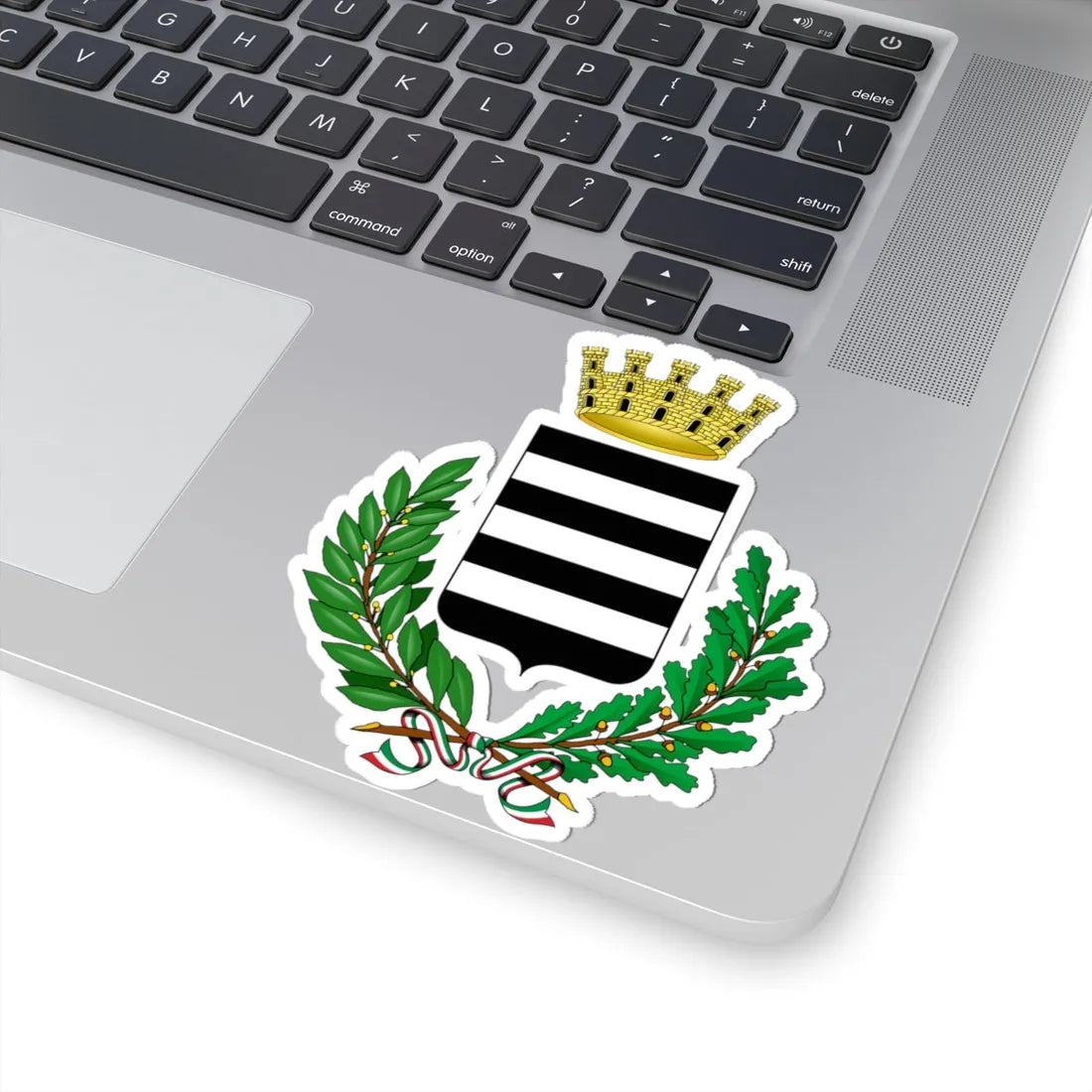 Venafro-Stemma (Italy) (Coat of Arms) STICKER Vinyl Kiss-Cut Decal - The Sticker Space