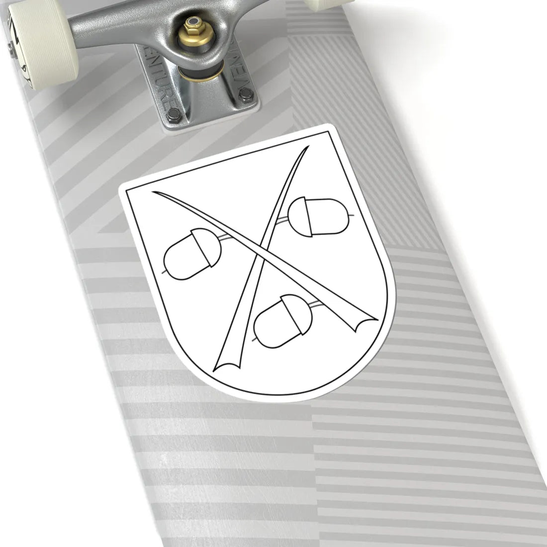 Vendel vapen (Sweden) (Coat of Arms) STICKER Vinyl Kiss-Cut Decal - The Sticker Space