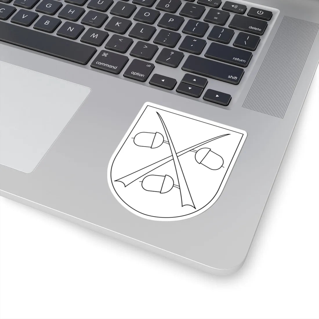 Vendel vapen (Sweden) (Coat of Arms) STICKER Vinyl Kiss-Cut Decal - The Sticker Space