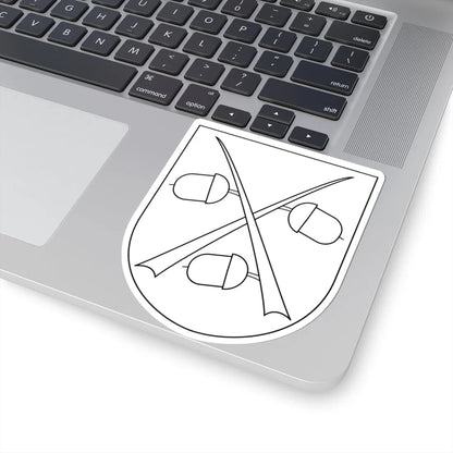 Vendel vapen (Sweden) (Coat of Arms) STICKER Vinyl Kiss-Cut Decal - The Sticker Space