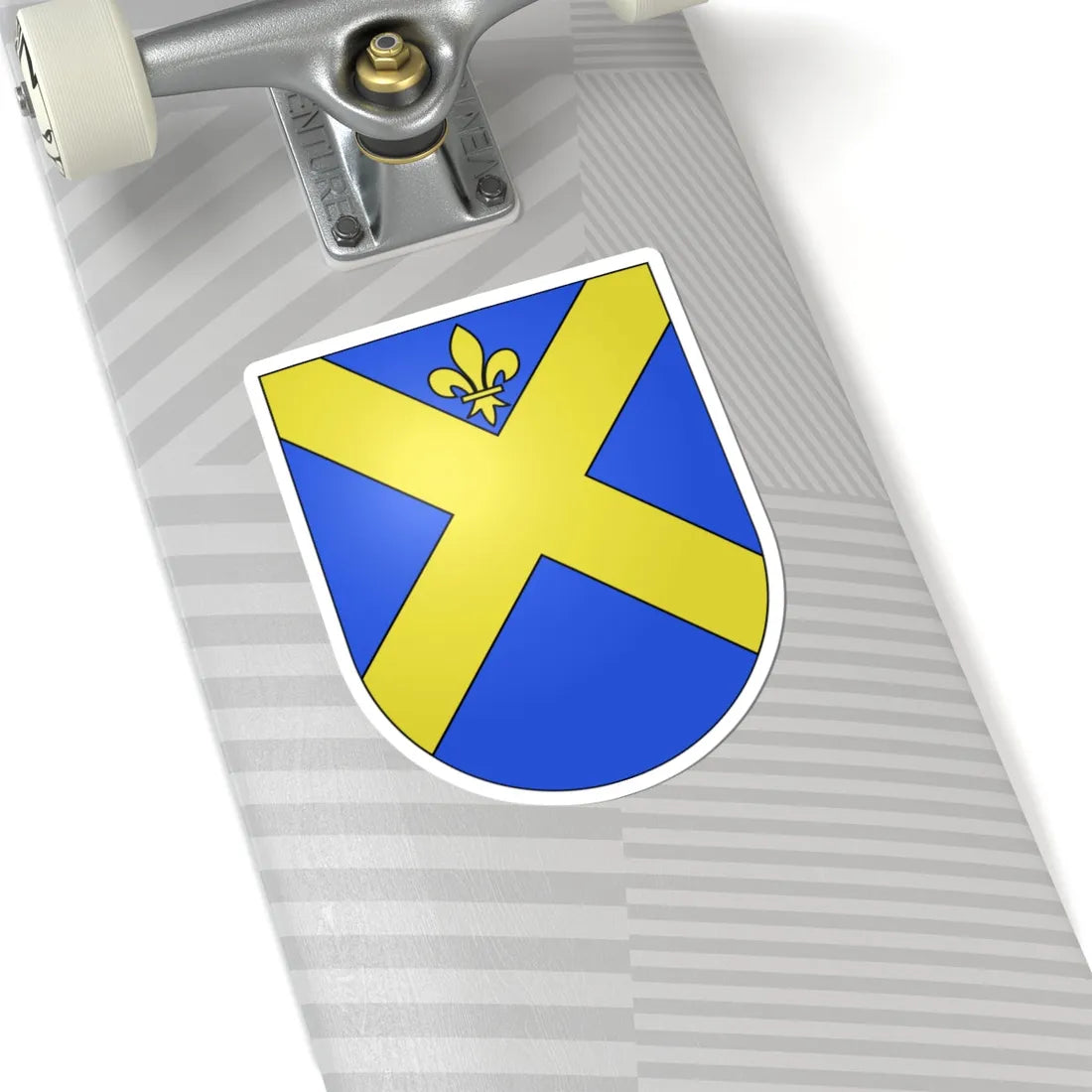 Vendlincourt-coat of arms (Switzerland) (Coat of Arms) STICKER Vinyl Kiss-Cut Decal - The Sticker Space