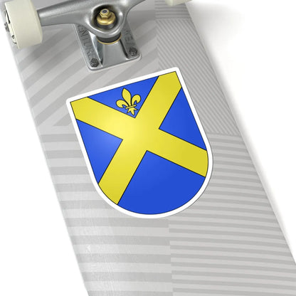 Vendlincourt-coat of arms (Switzerland) (Coat of Arms) STICKER Vinyl Kiss-Cut Decal - The Sticker Space