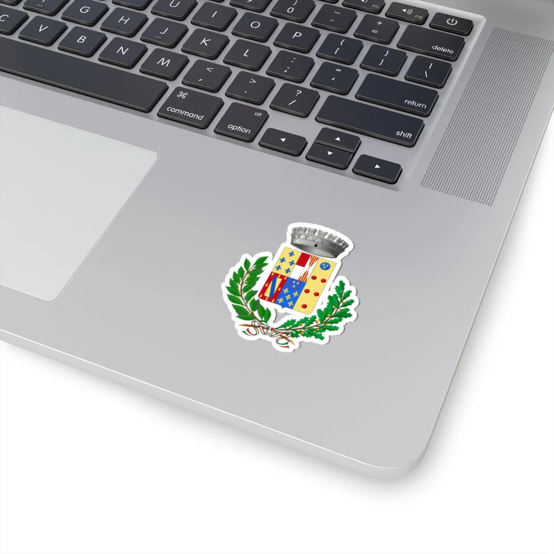 Venetico-Stemma (Italy) (Coat of Arms) STICKER Vinyl Kiss-Cut Decal - The Sticker Space