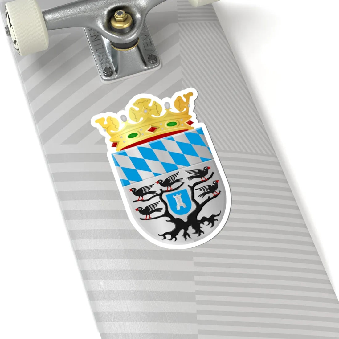 Venhuizen wapen nieuw (Netherlands) (Coat of Arms) STICKER Vinyl Kiss-Cut Decal - The Sticker Space