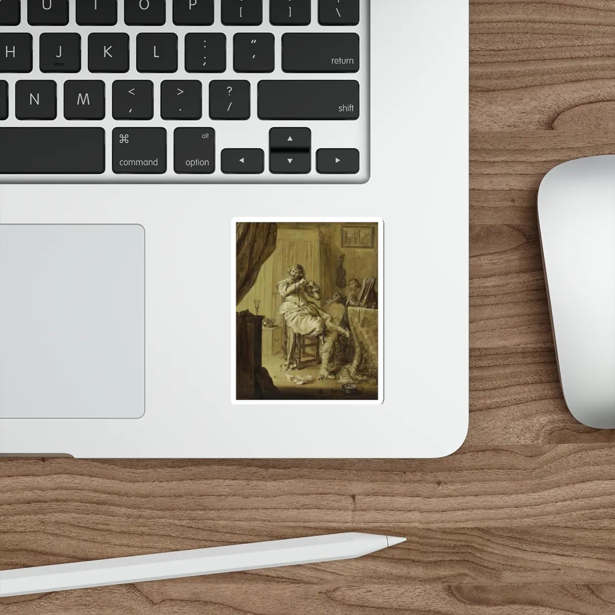 SKU:15464055887844570724 Sticker types:White Shape:Die-Cut Sizes:3" × 3"