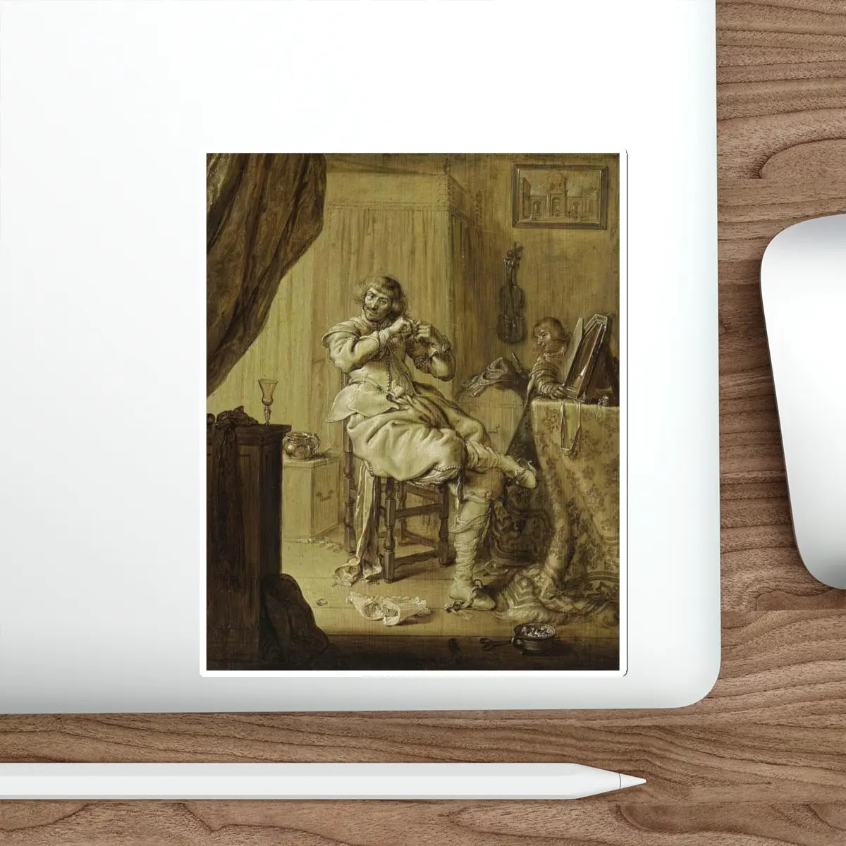 SKU:39909389627371103413 Sticker types:White Shape:Die-Cut Sizes:6" × 6"