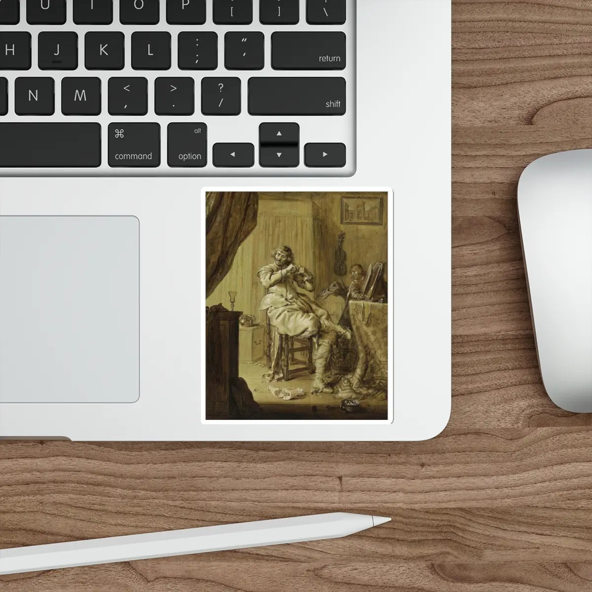 SKU:51334166895451935019 Sticker types:White Shape:Die-Cut Sizes:4" × 4"