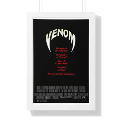 VENOM 1981 - Framed Movie Poster 16″ x 24″ White - The Sticker Space