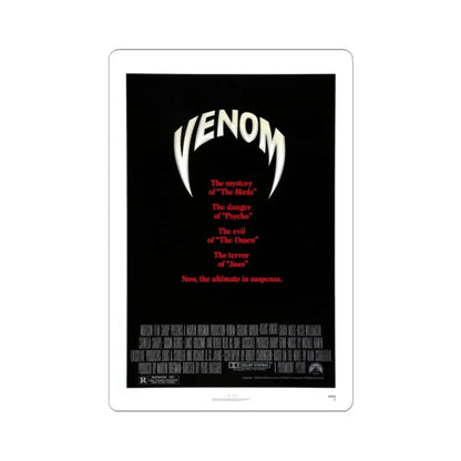 VENOM 1981 Movie Poster - STICKER Vinyl Kiss-Cut Decal 2 Inch White - The Sticker Space