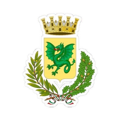 Venosa-Stemma (Italy) (Coat of Arms) STICKER Vinyl Kiss-Cut Decal 4 Inch White - The Sticker Space