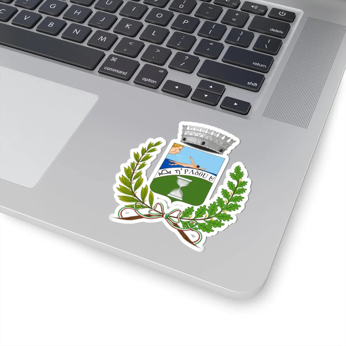Ventotene-Stemma (Italy) (Coat of Arms) STICKER Vinyl Kiss-Cut Decal - The Sticker Space