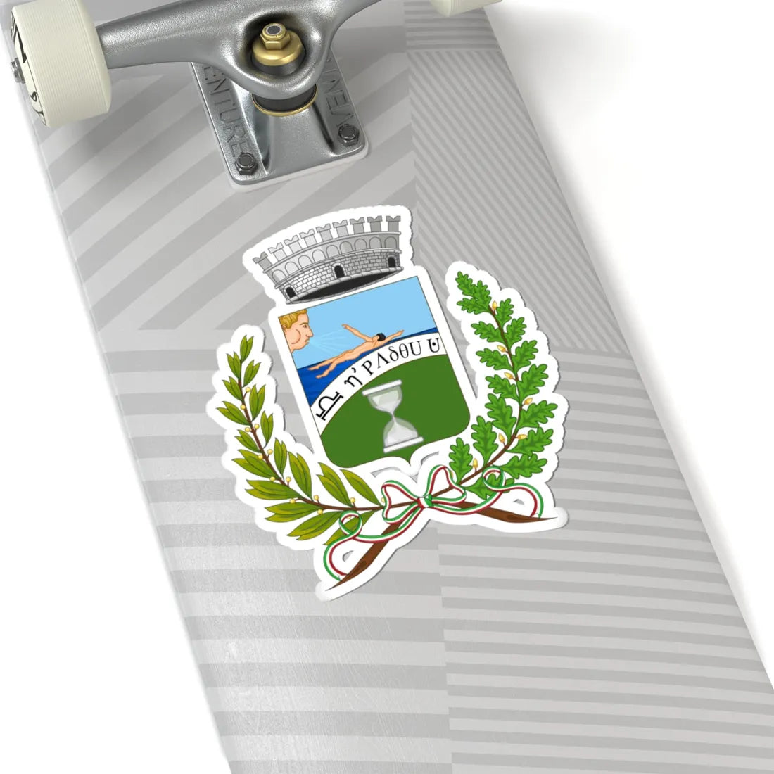 Ventotene-Stemma (Italy) (Coat of Arms) STICKER Vinyl Kiss-Cut Decal - The Sticker Space