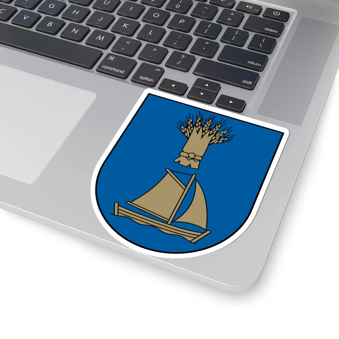 Ventspils rajona ģerbonis (Latvia) (Coat of Arms) STICKER Vinyl Kiss-Cut Decal - The Sticker Space