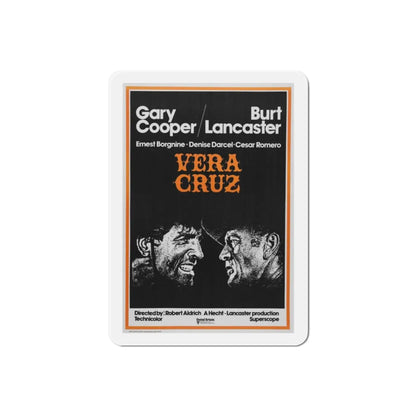 Vera Cruz 1954 Movie Poster Refrigerator Magnet 2 Inch - The Sticker Space