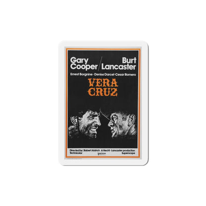 Vera Cruz 1954 Movie Poster Refrigerator Magnet 5 Inch - The Sticker Space