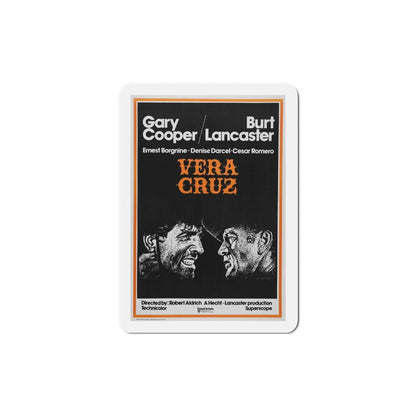 Vera Cruz 1954 Movie Poster Refrigerator Magnet 6 Inch - The Sticker Space