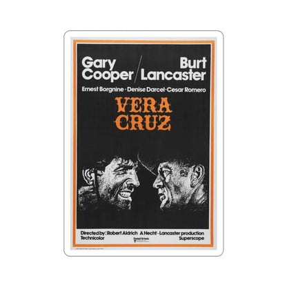 Vera Cruz 1954 Movie Poster STICKER Vinyl Die-Cut Decal 2 Inch - The Sticker Space