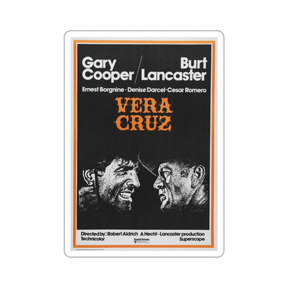 Vera Cruz 1954 Movie Poster STICKER Vinyl Die-Cut Decal 5 Inch - The Sticker Space