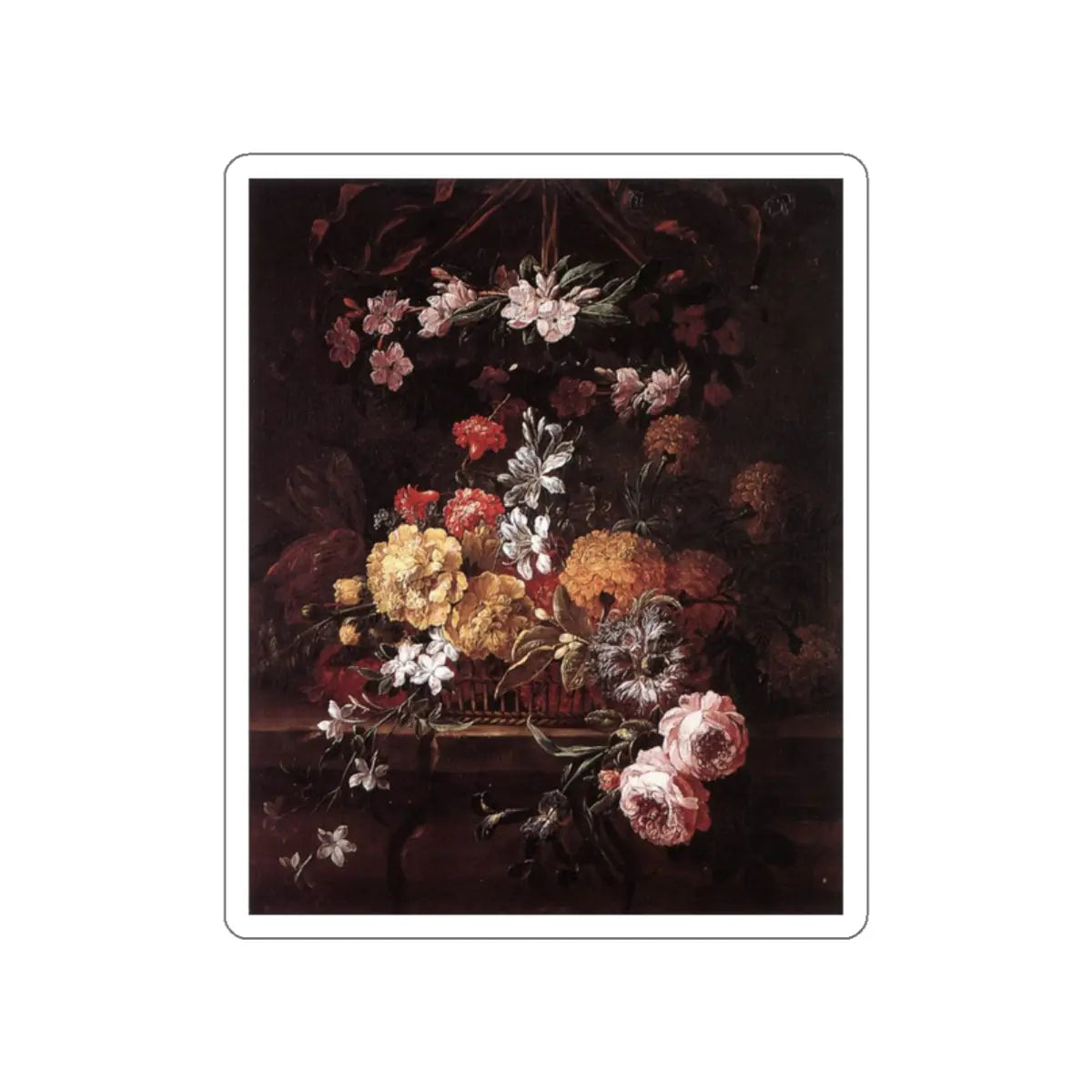 SKU:23734120358820498907 Sticker types:White Shape:Die-Cut Sizes:2" × 2"