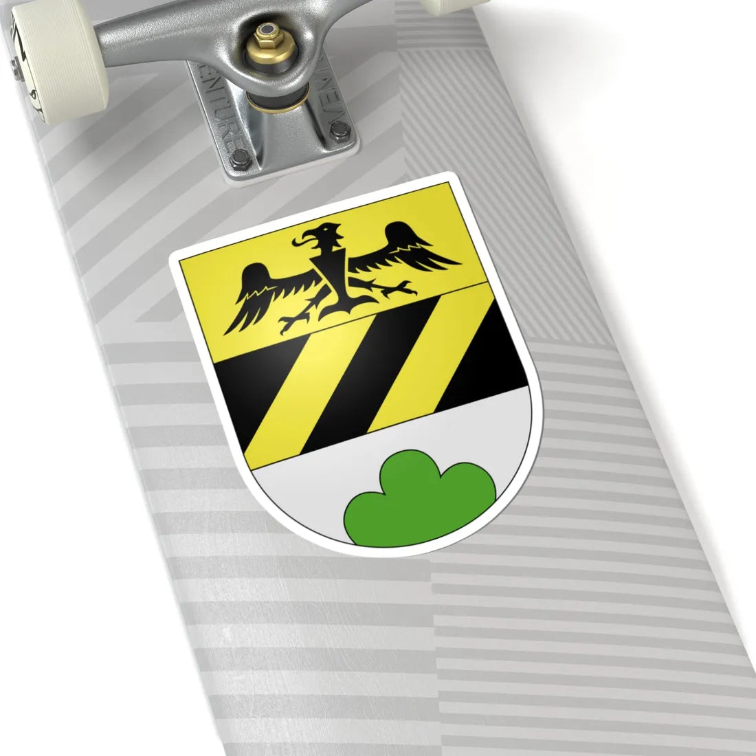 Vergeletto-coat of arms (Switzerland) (Coat of Arms) STICKER Vinyl Kiss-Cut Decal - The Sticker Space