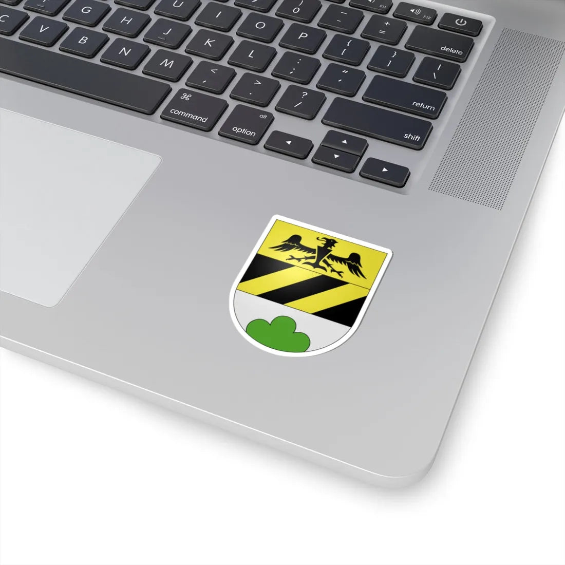 Vergeletto-coat of arms (Switzerland) (Coat of Arms) STICKER Vinyl Kiss-Cut Decal - The Sticker Space