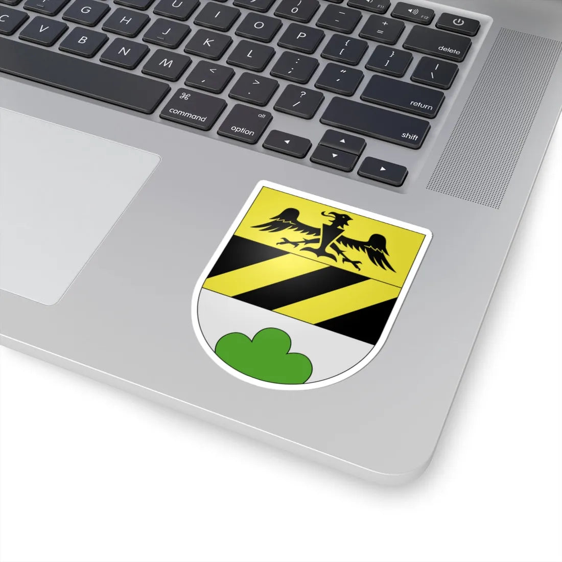 Vergeletto-coat of arms (Switzerland) (Coat of Arms) STICKER Vinyl Kiss-Cut Decal - The Sticker Space
