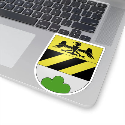 Vergeletto-coat of arms (Switzerland) (Coat of Arms) STICKER Vinyl Kiss-Cut Decal - The Sticker Space