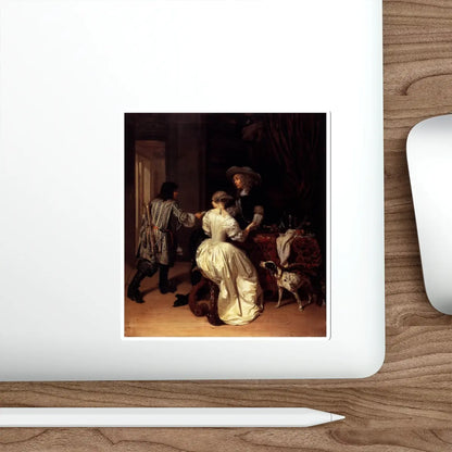 SKU:67966338290810961657 Sticker types:White Shape:Die-Cut Sizes:5" × 5"